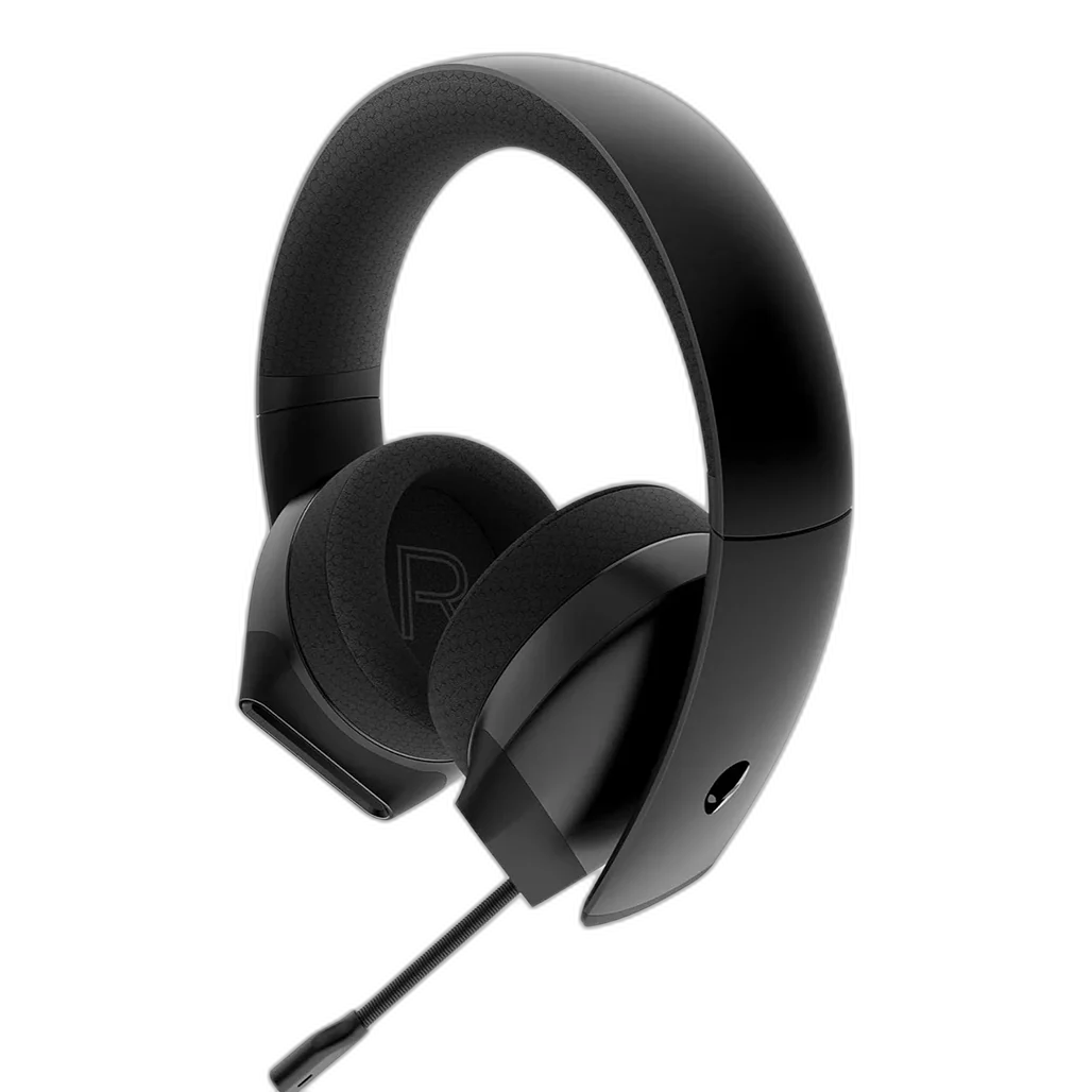 Alienware Wireless Gaming Headset AW920H, AI-driven Noise-Cancelling microphone, USB-C Wireless Dongle