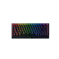 Razer-BlackWidow V3 Mini Hyperspeed Phantom Edition 65% Wireless Mechanical Yellow Linear Switch Gaming Keyboard - Black
