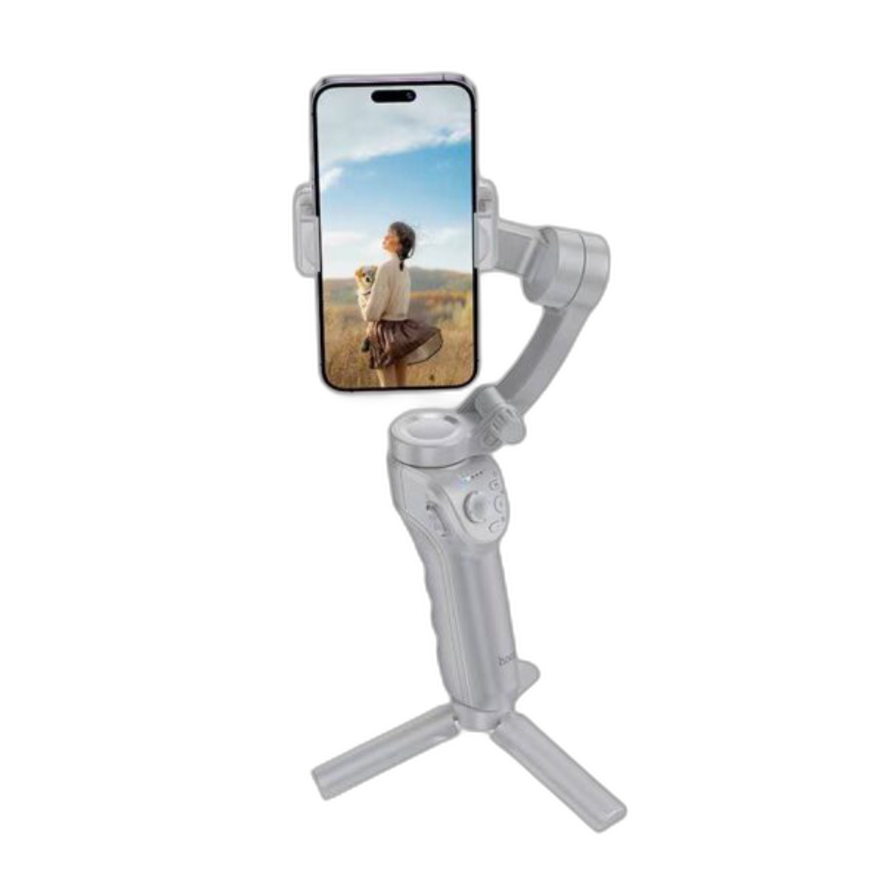 Hoco Intelligent Tracking Anti-Shakes Axis Gimbal, Gray | K24