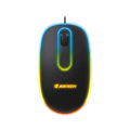 Jertech Mouse M500 Wired 4800 DPI 3 Buttons RGB Black