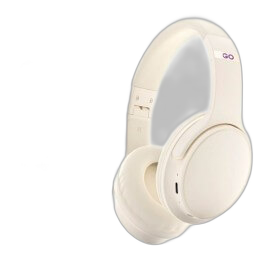 Fantech Headphones Wh03 Go Wireless Headphones, Dual Mode Connection Bt5.0 & 3.5Mm Jack Gaming (Beige)