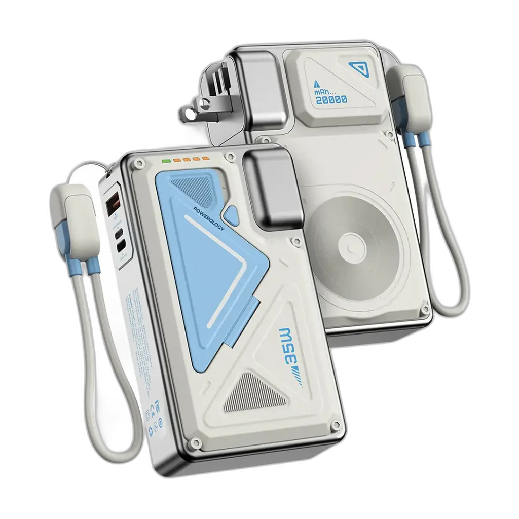 Powerology Wall Charger MagSafe Power Bank 20000mAh