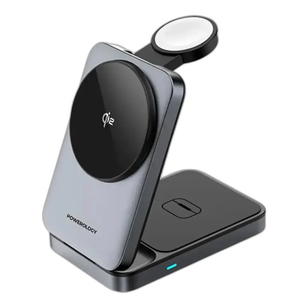 Powerology Qi2 Fast Charging Multi-Device Wireless Charger