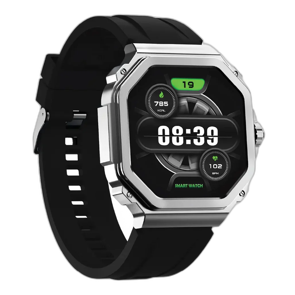 Porodo FitPulse Pro Smart Watch - Silver
