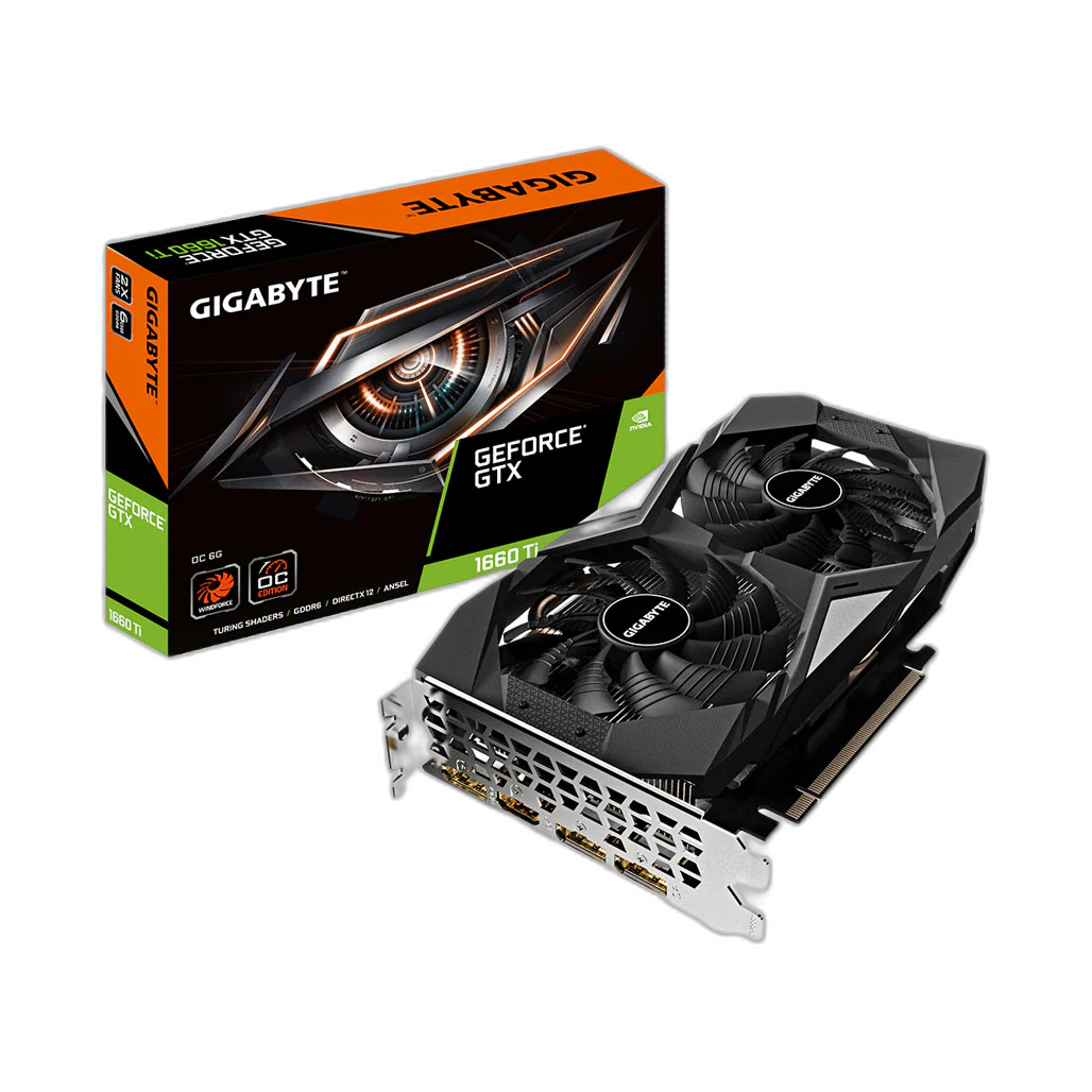 GIGABYTE GeForce GTX 1660 Ti OC 6G Graphic Card
