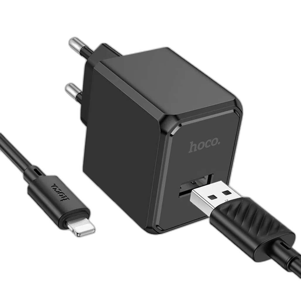 Hoco CS11A - Single Port Charger Set, USB-A to Lightning