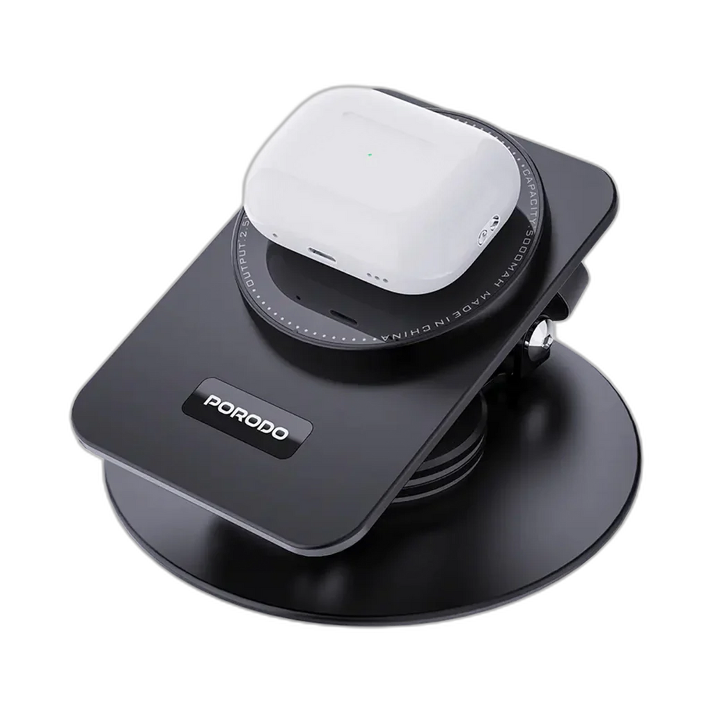 Porodo Wireless Charging Rotating Stand