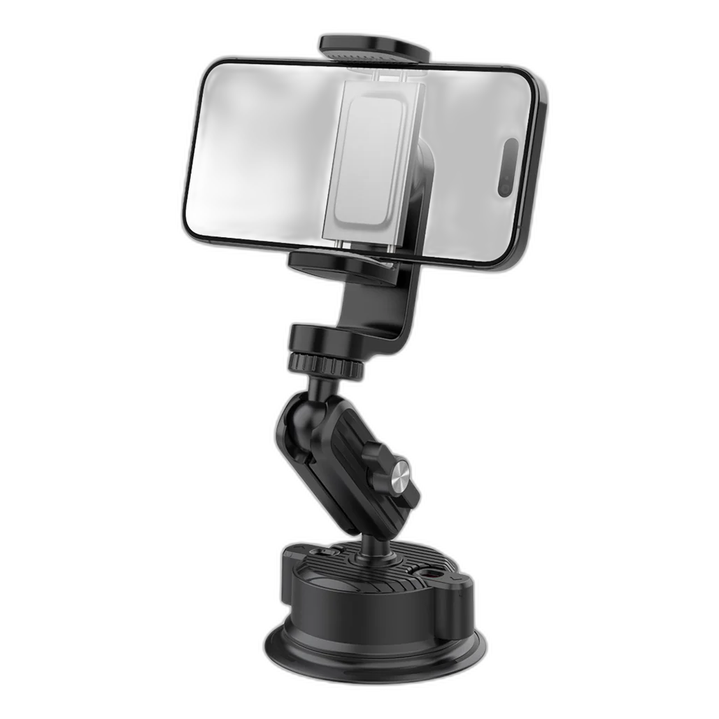 Porodo Dashboard Windshield Exterior Phone & Camera Mount