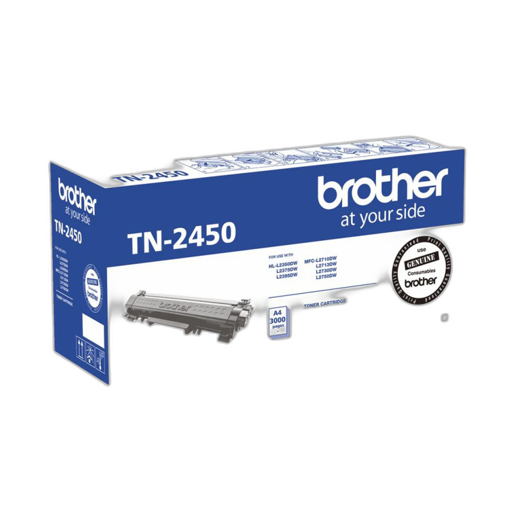Brother TN-2455 Ink Printer Toner - Black