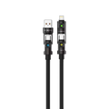 Porodo Powerglow 4-in-1 High-Speed Charging Cable - PDCBL2226