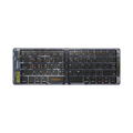 Porodo Crystal Shell Foldable Wireless Keyboard