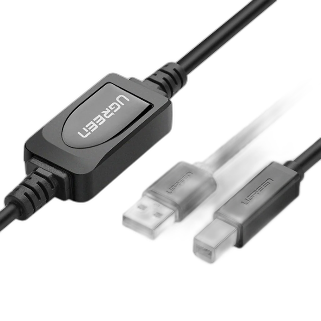 UGreen 15M Active USB 2.0 A to B Cable