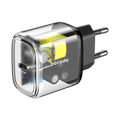 Porodo Transparent Quick Charger PD 30W EU