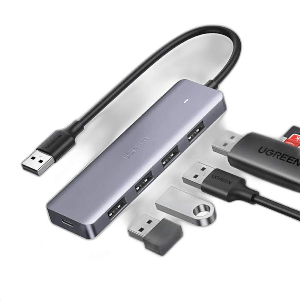UGreen USB Hub 3.0 Ultra Slim 4 Port USB 3 Hub