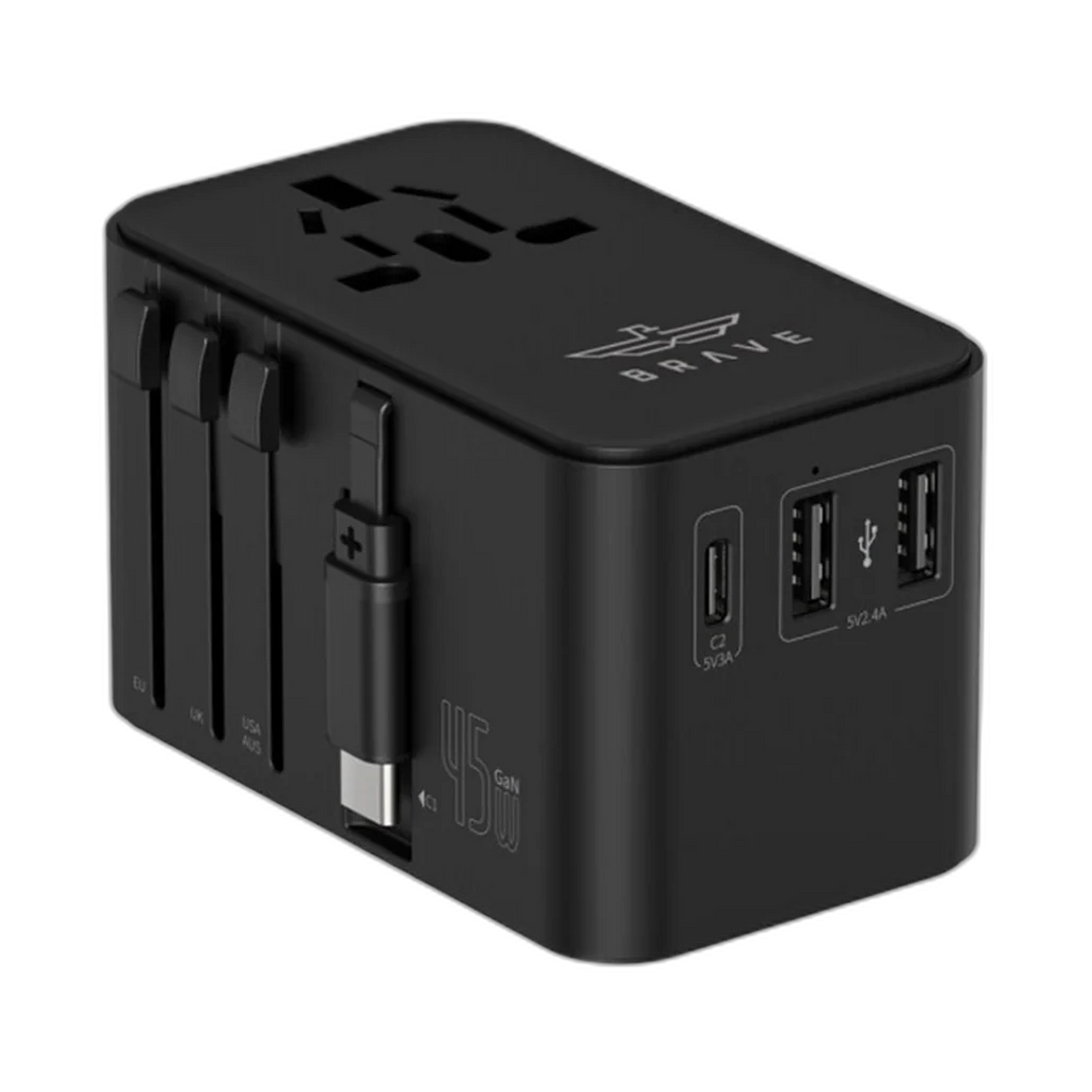Brave 45W GaN 3 Fast Charger BTC-34