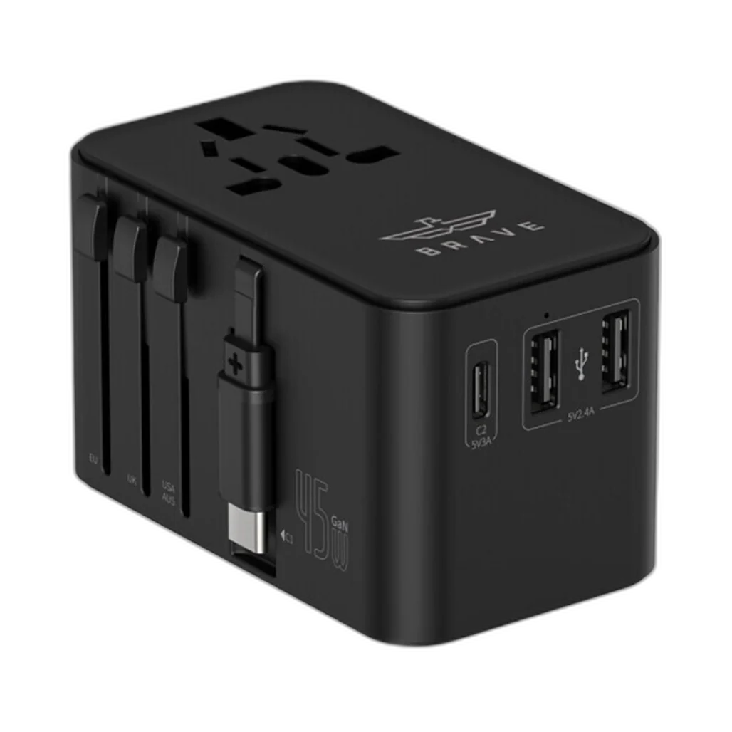 Brave 45W GaN 3 Fast Charger BTC-34
