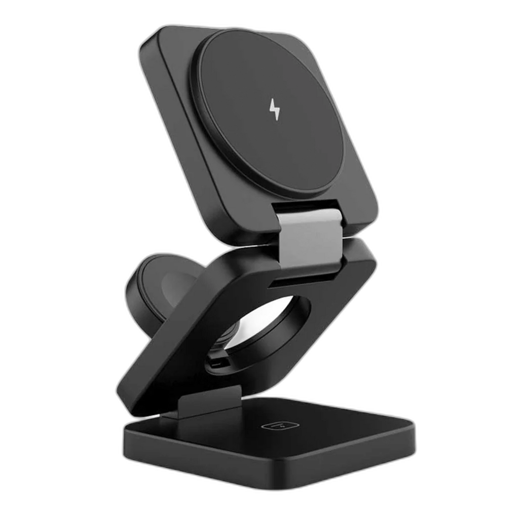 Porodo 3in1 MagSafe Wireless Foldable Fast Charger