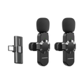 Porodo Audix Pro Lavalier Dual Microphone Type-C & Lightning