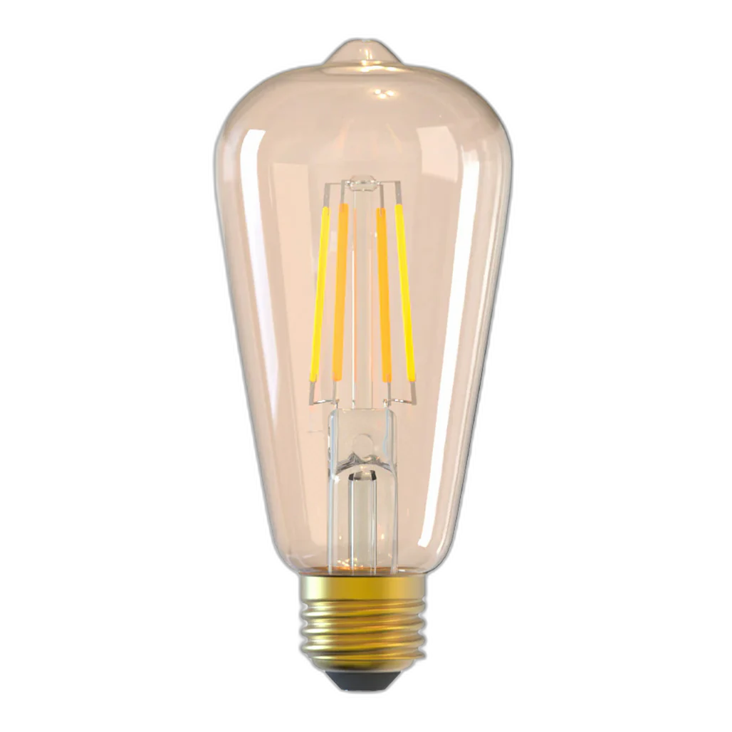 Tellur WiFi Smart Filament Bulb E27 6W Amber