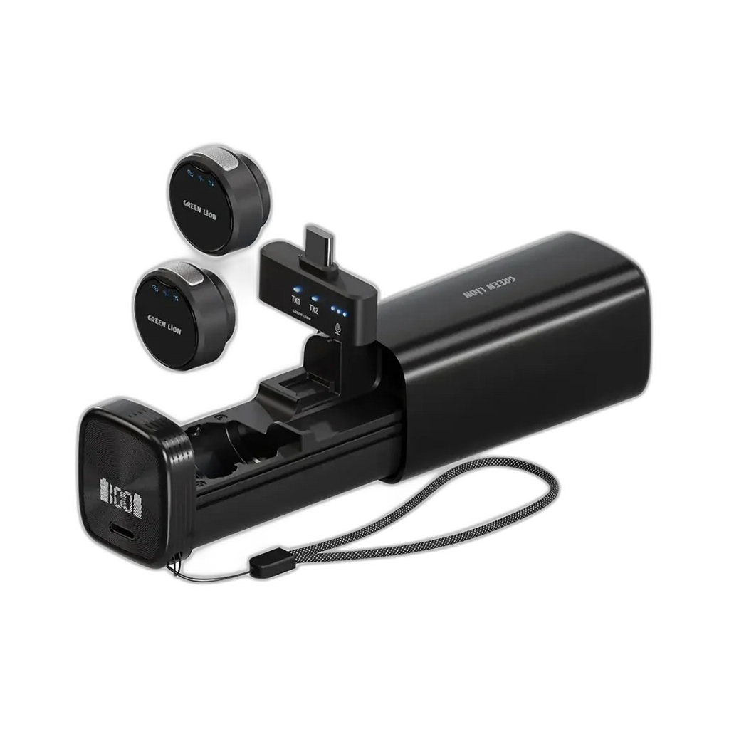 Green Lion GM-93X Microphone - Type-C Devices - Black