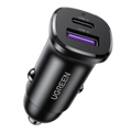Ugreen 25845 Car Charger USB-C USB-A 30W
