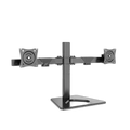 KALOC DZ220T Adjustable Horizontal Dual Monitor Arm, for Screens 17 to 27 Inches