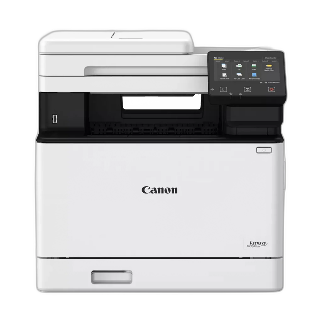 Canon i-SENSYS MF752CDW Multifunction Color Laser Printer – High-Speed Printing, Scanning, and Cloud Connectivity.