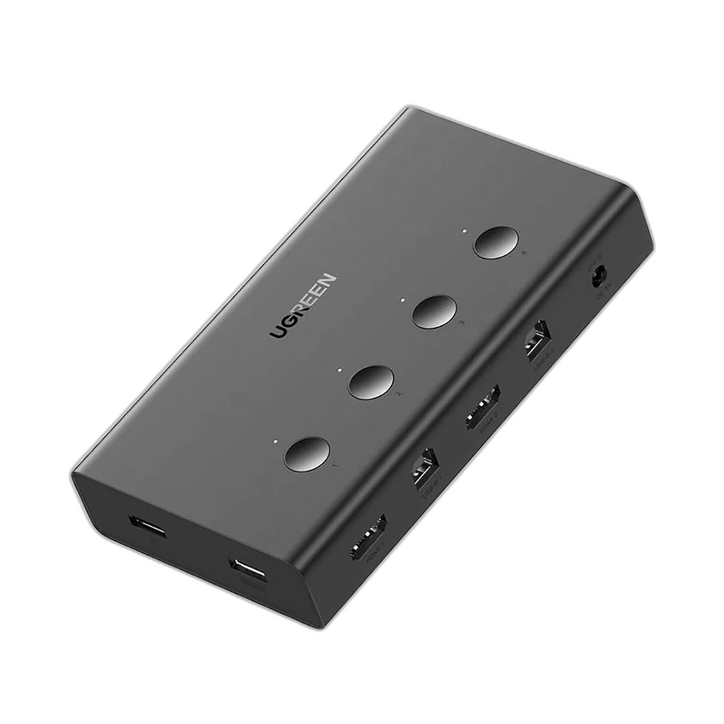 UGREEN 4-in-1 HDMI KVM Switch with USB 2.0 | 70439