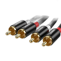 UGreen 3M RCA Male to RCA Male Stereo Audio Cable