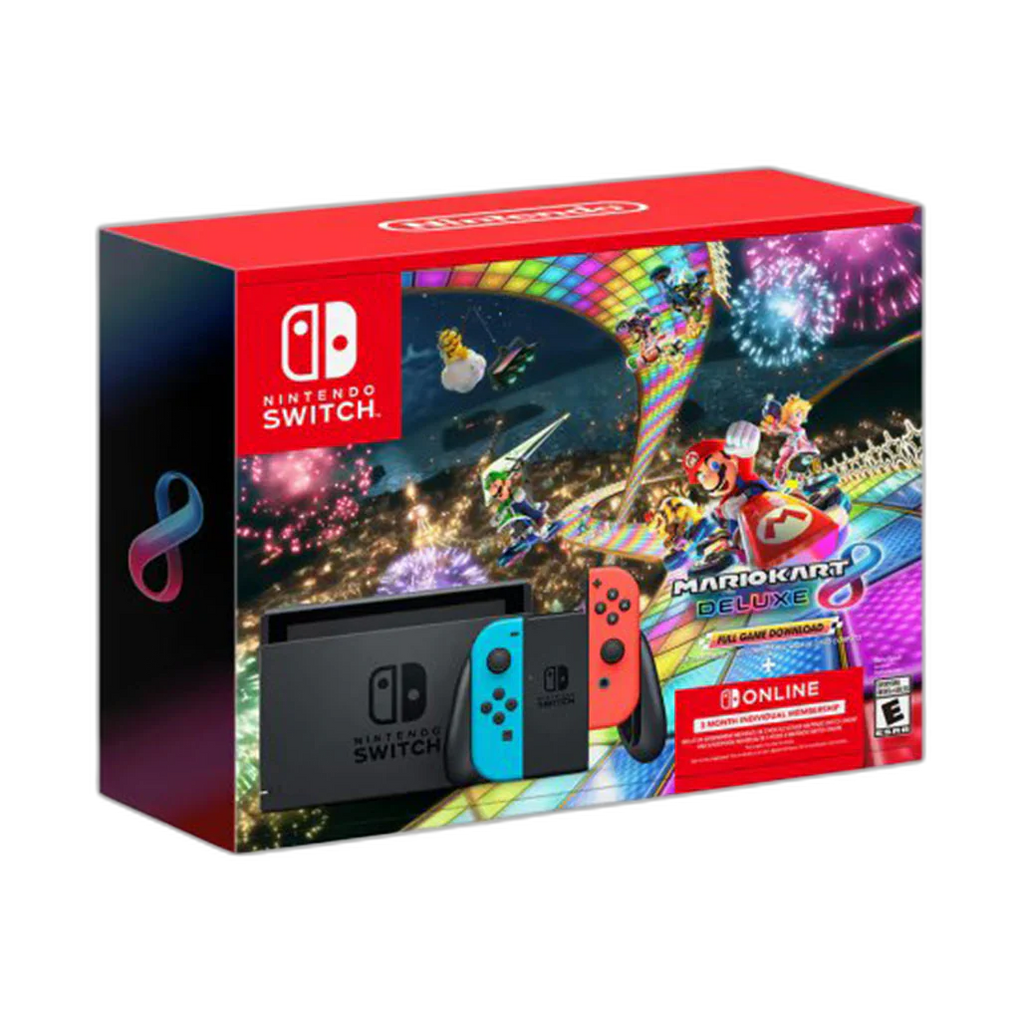 Nintendo Switch Includes MarioKart Deluxe