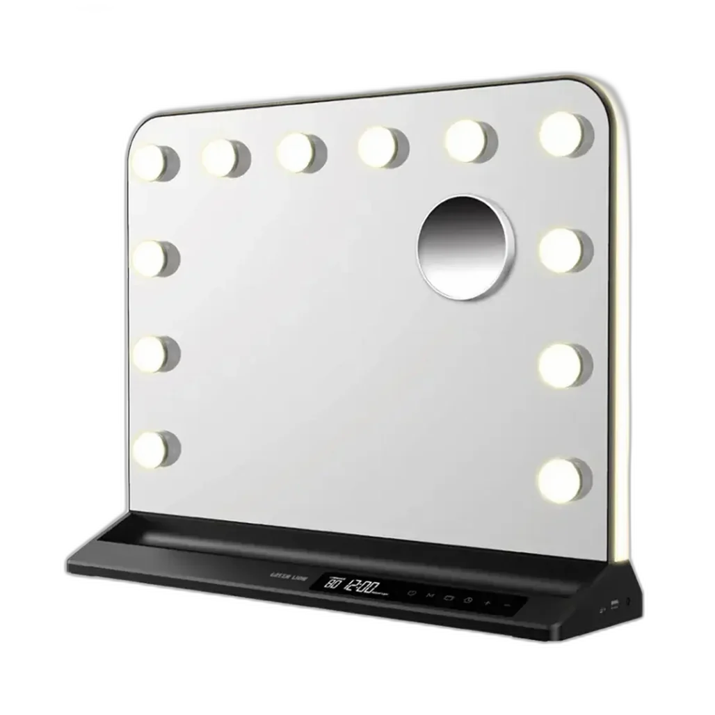 Green Lion Vanity Mirror - Black