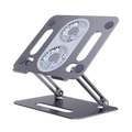 Porodo Aluminum Alloy Adjustable Laptop Stand | PD-ALSCF-GY