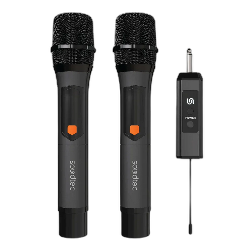 Porodo Soundtec Duo Wireless Microphone Set