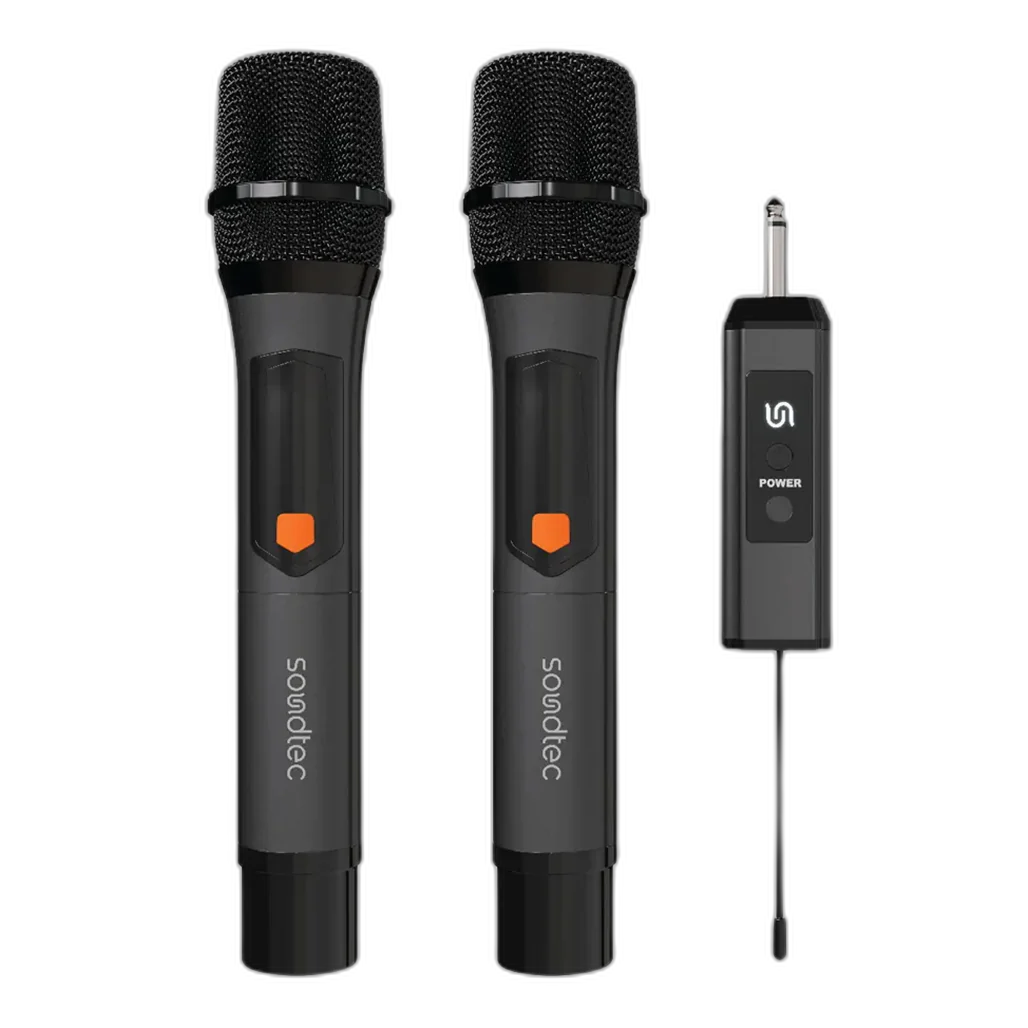 Porodo Soundtec Duo Wireless Microphone Set
