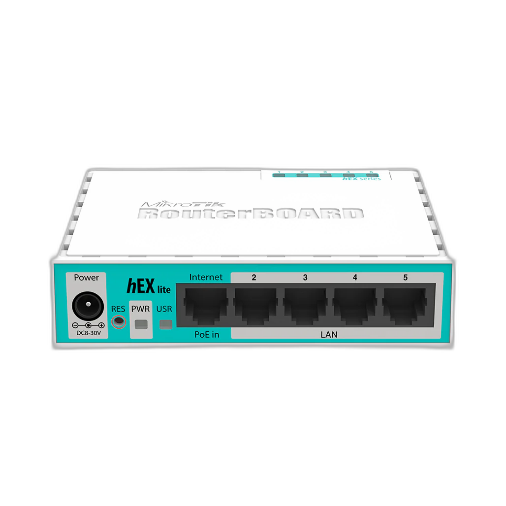 Mikrotik hEX Lite - 5x Ethernet 850MHz 64MB Ram Router