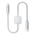 Porodo 27W Cable with Wireless Watch Charger|PD-2N1CLWC-WH