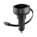 Baseus Enjoyment Pro - Retractable Car Charger 60W