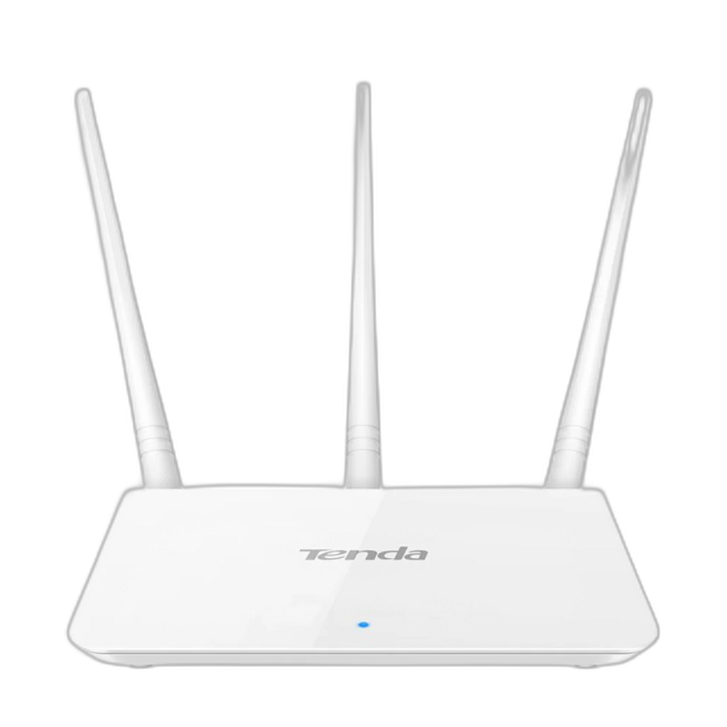 Tenda F3 N300 2.4GHz Wireless Router (300 Mbps, 3Ã5 dBi Antennas)