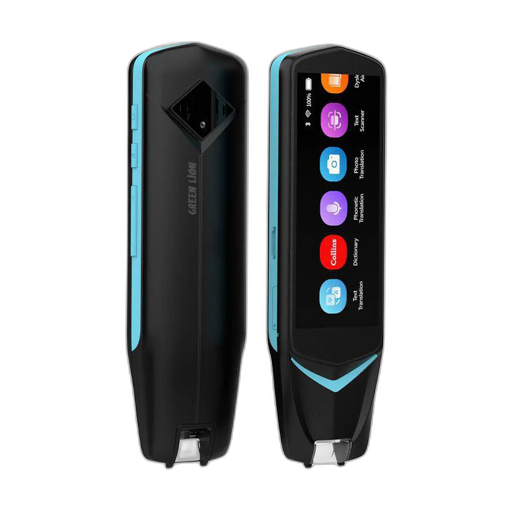 Green Lion Scan Reader Pen - Black