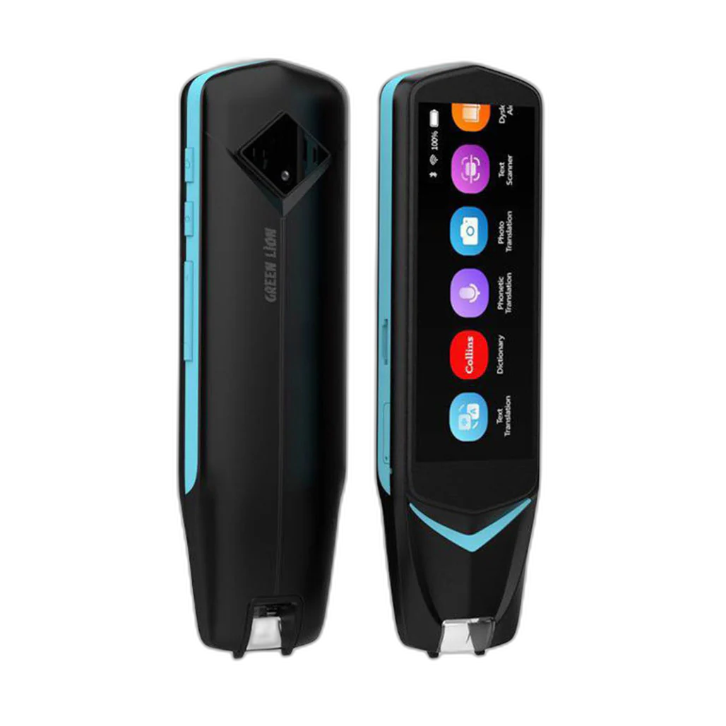 Green Lion Scan Reader Pen - Black