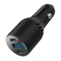 Powerology PD65W + PD20W + QC18W Car Charger