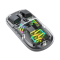 Porodo Transparent Dual-Mode Wireless Mouse