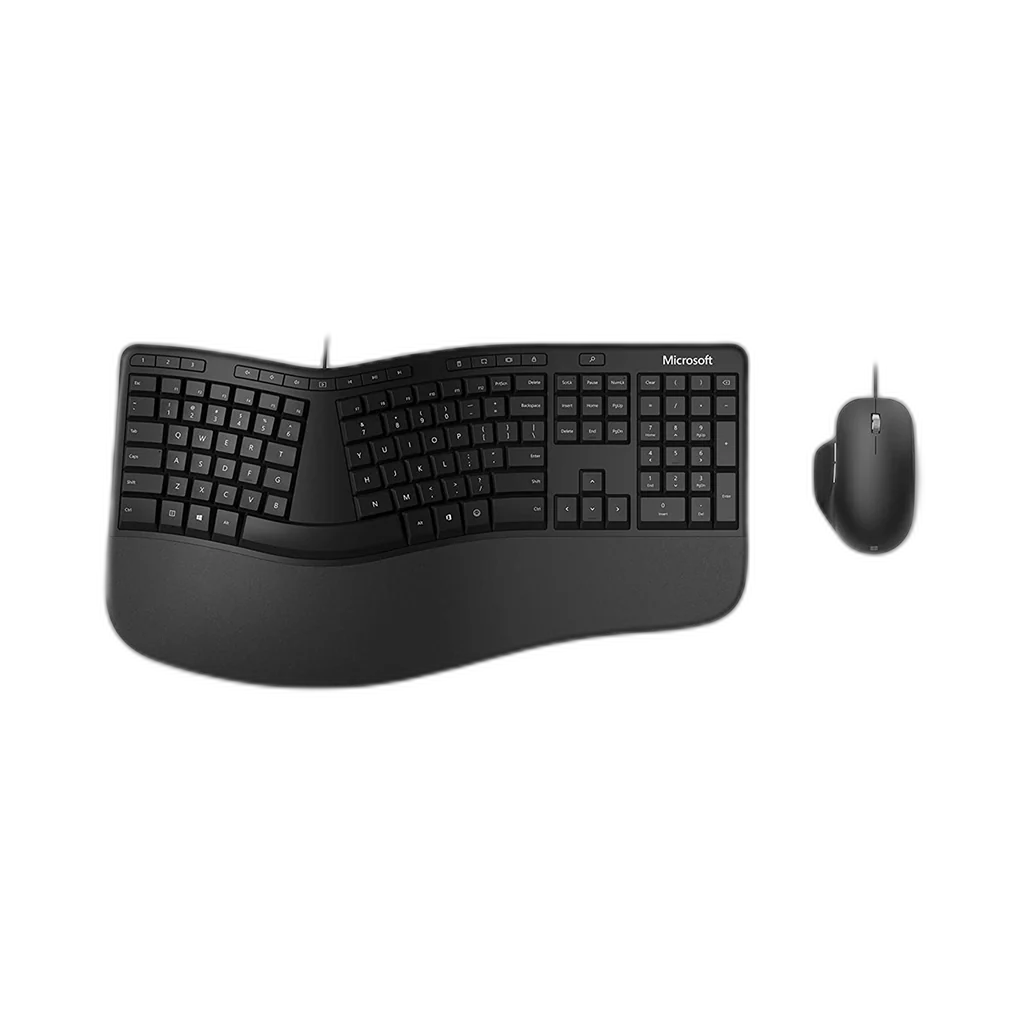 Microsoft Ergonomic Desktop Combo Wired Keyboard and Mouse