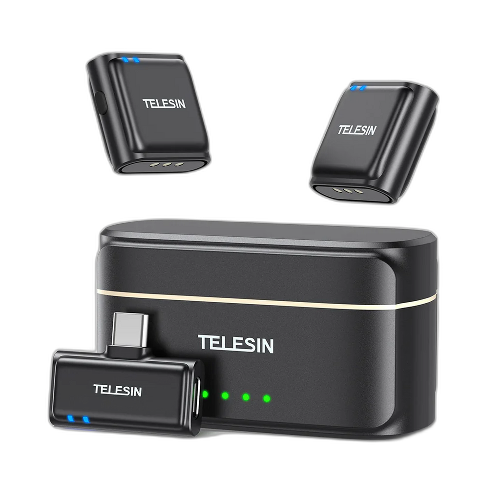 TELESIN Wireless Lavalier Microphone
