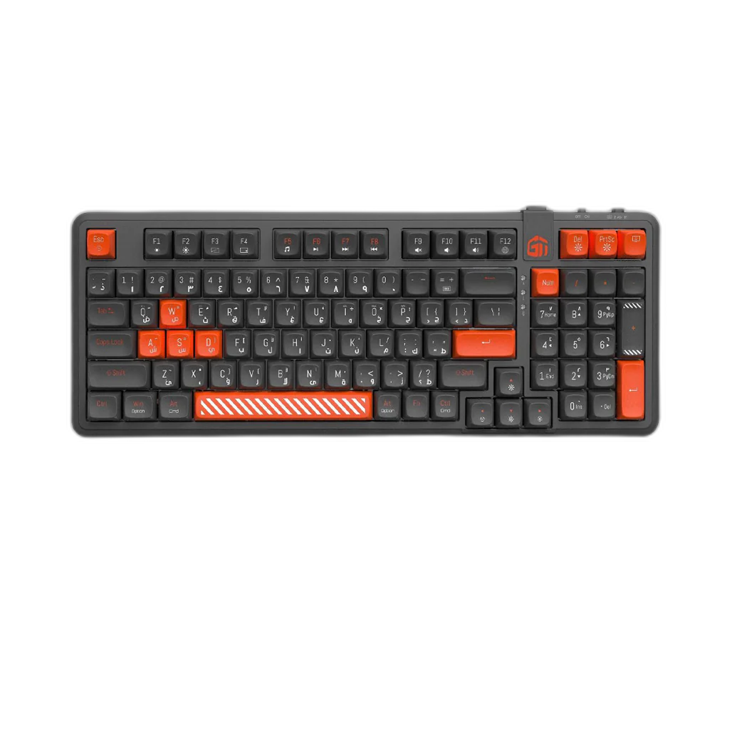 GamerTek Arcade Keys Wireless Mechanical Gaming Keyboard