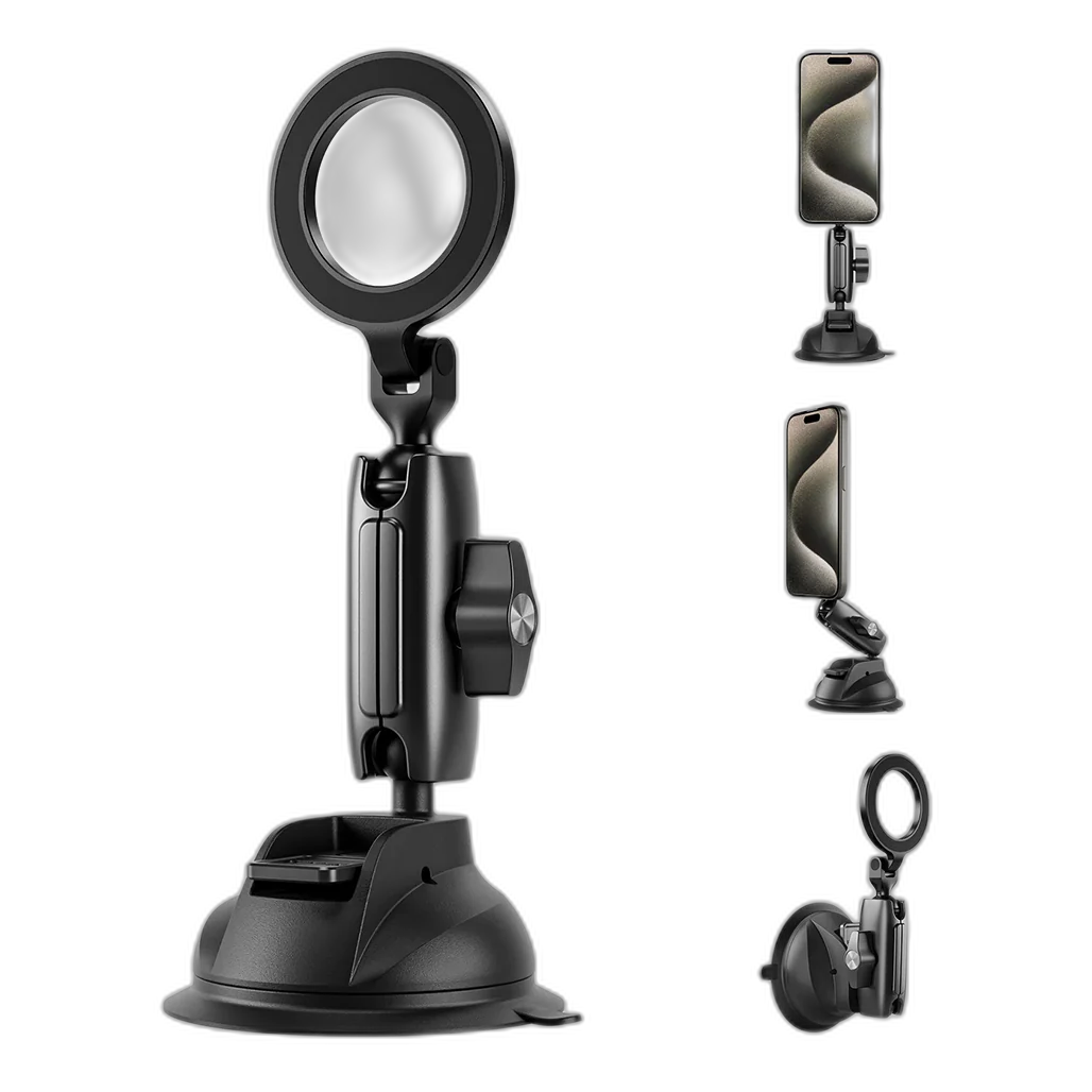 TELESIN Magnetic Suction Car Phone Mount