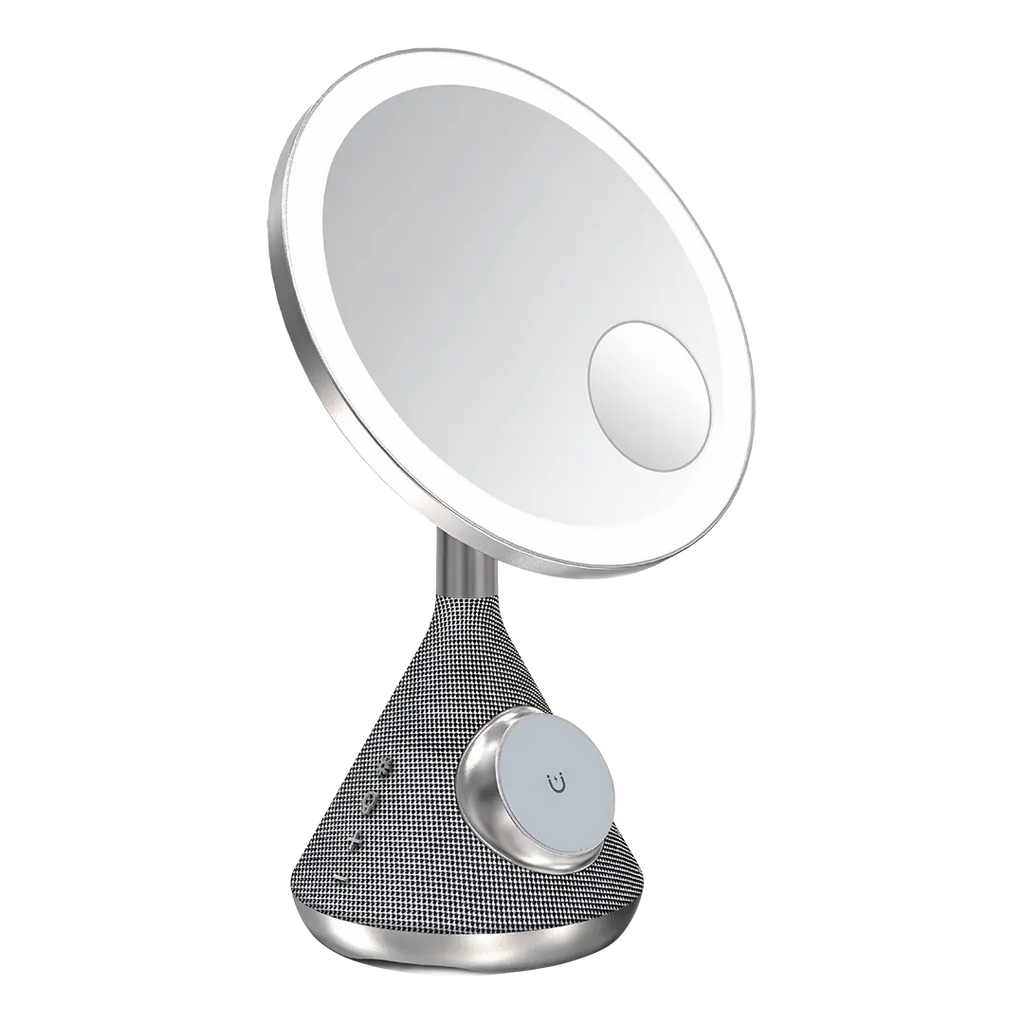 Porodo LED Makeup Mirror with Wireless Charging and Speaker