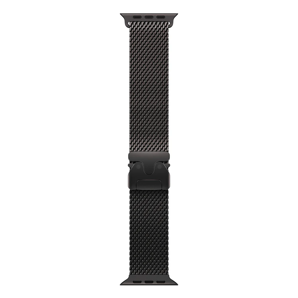 Apple 49mm Black Titanium Milanese Loop Band