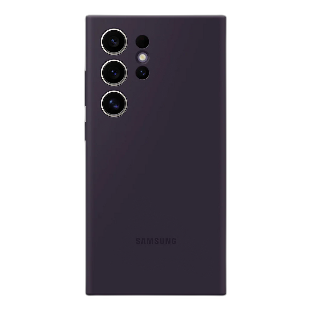 Samsung Galaxy S24 Ultra Silicone Case Dark Violet | EF-PS928