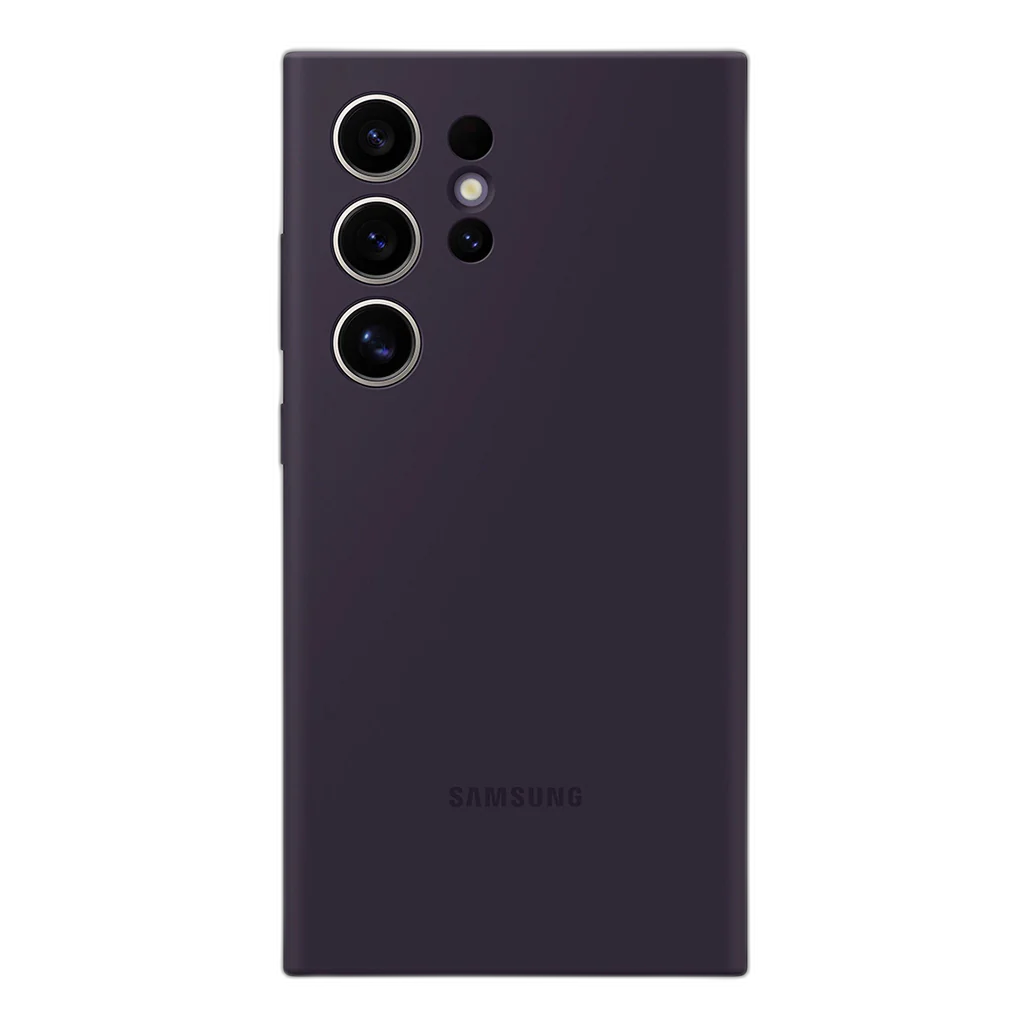 Samsung Galaxy S24 Ultra Silicone Case Dark Violet | EF-PS928